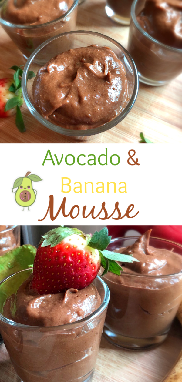 This Avocado and Banana Mousse is so quick and easy to make, it's naturally sweetened and it tastes great! The kids love it and they think they're getting a special treat.