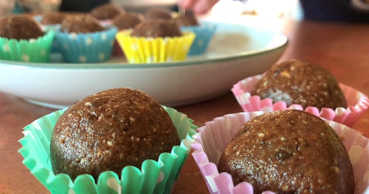 Cashew, Coconut and Chocolate Bliss Balls