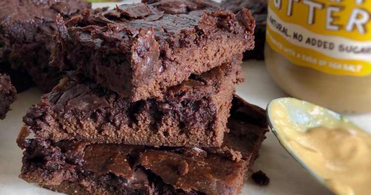 Avocado and Peanut Butter Brownies