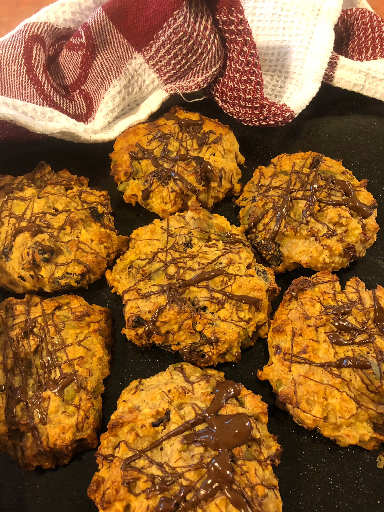 Banana, Oat and Peanut Butter Breakfast Biscuits