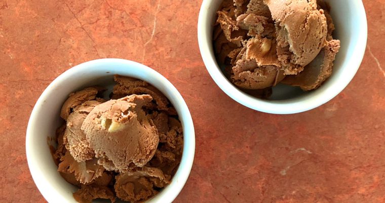 Chocolate and Peanut Butter Ice Cream