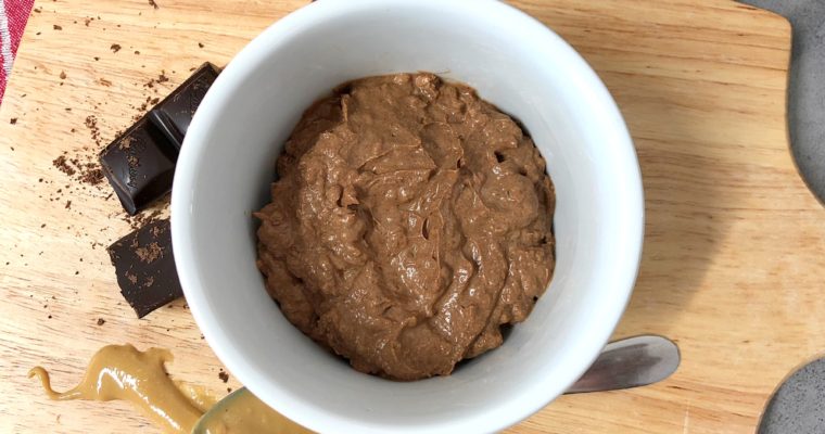 Chocolate and Peanut Butter Chia Mousse