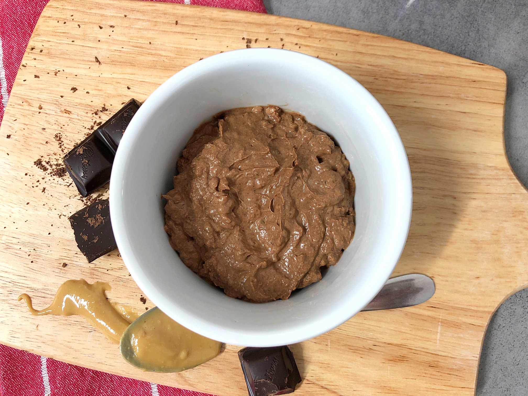 Chocolate and Peanut Butter Chia Mousse