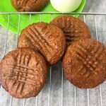 Gluten Free; Chocolate, Peanut Butter and Tahini Cookies. A perfect snack to add to the nappy bag on days out with the kiddos.