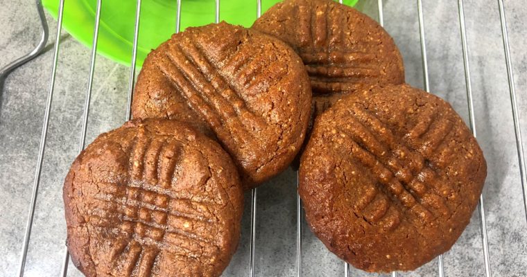 Chocolate, Peanut Butter and Tahini Cookies