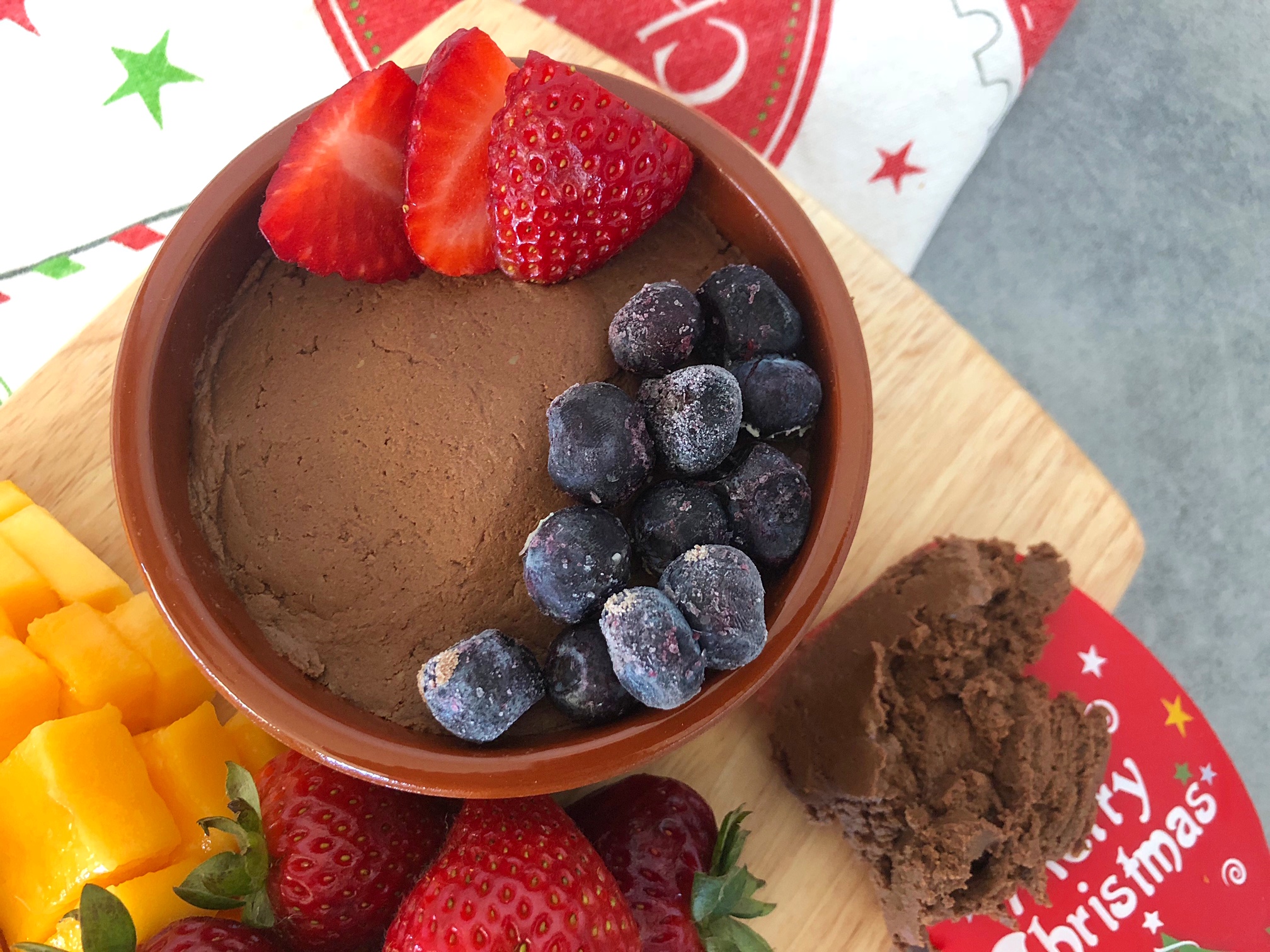 Chocolate Coconut Hummus