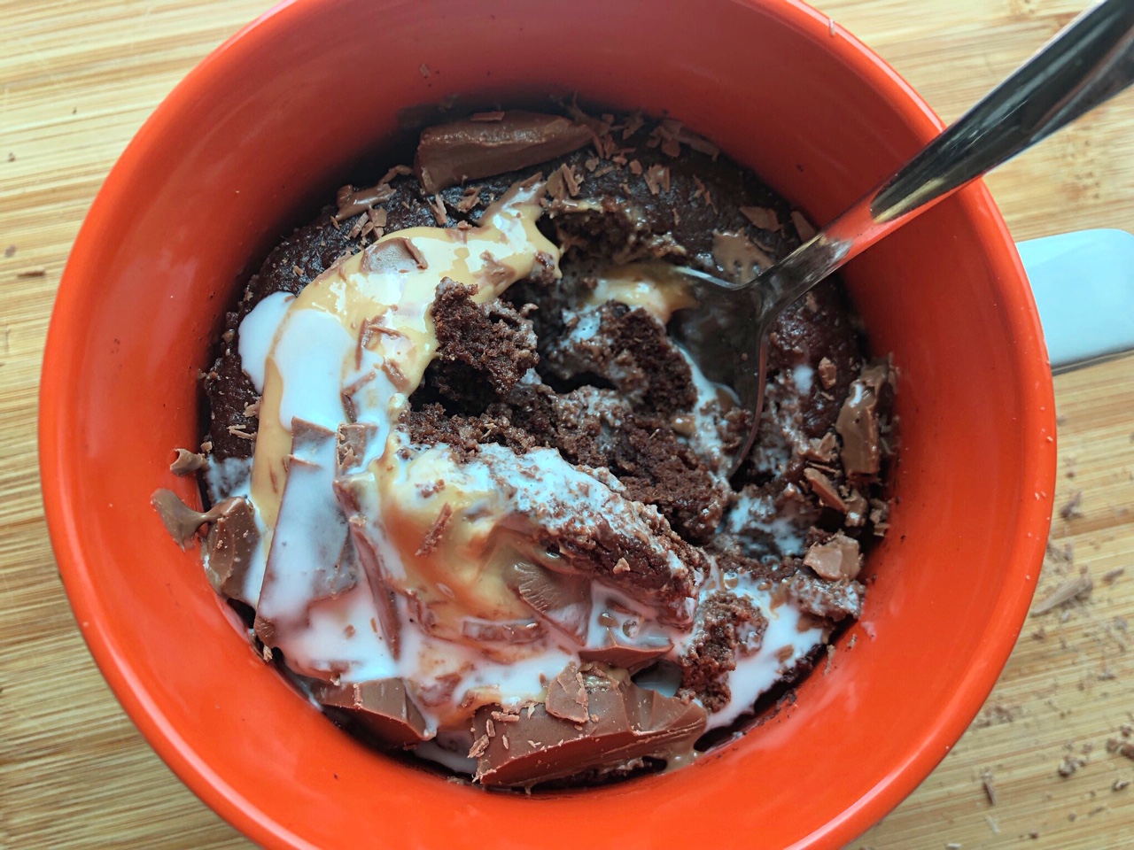 Choc Coconut Mug Cake