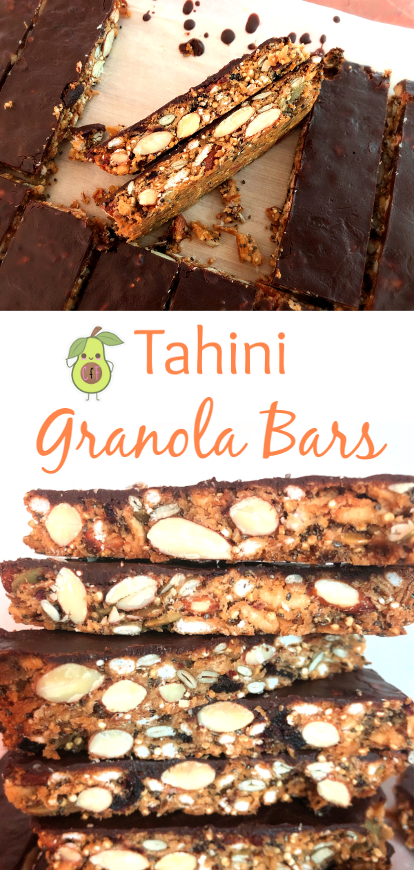 These Tahini Granola Bars are so much better than the store bought ones. My only issue is stopping at one! They're delicious.