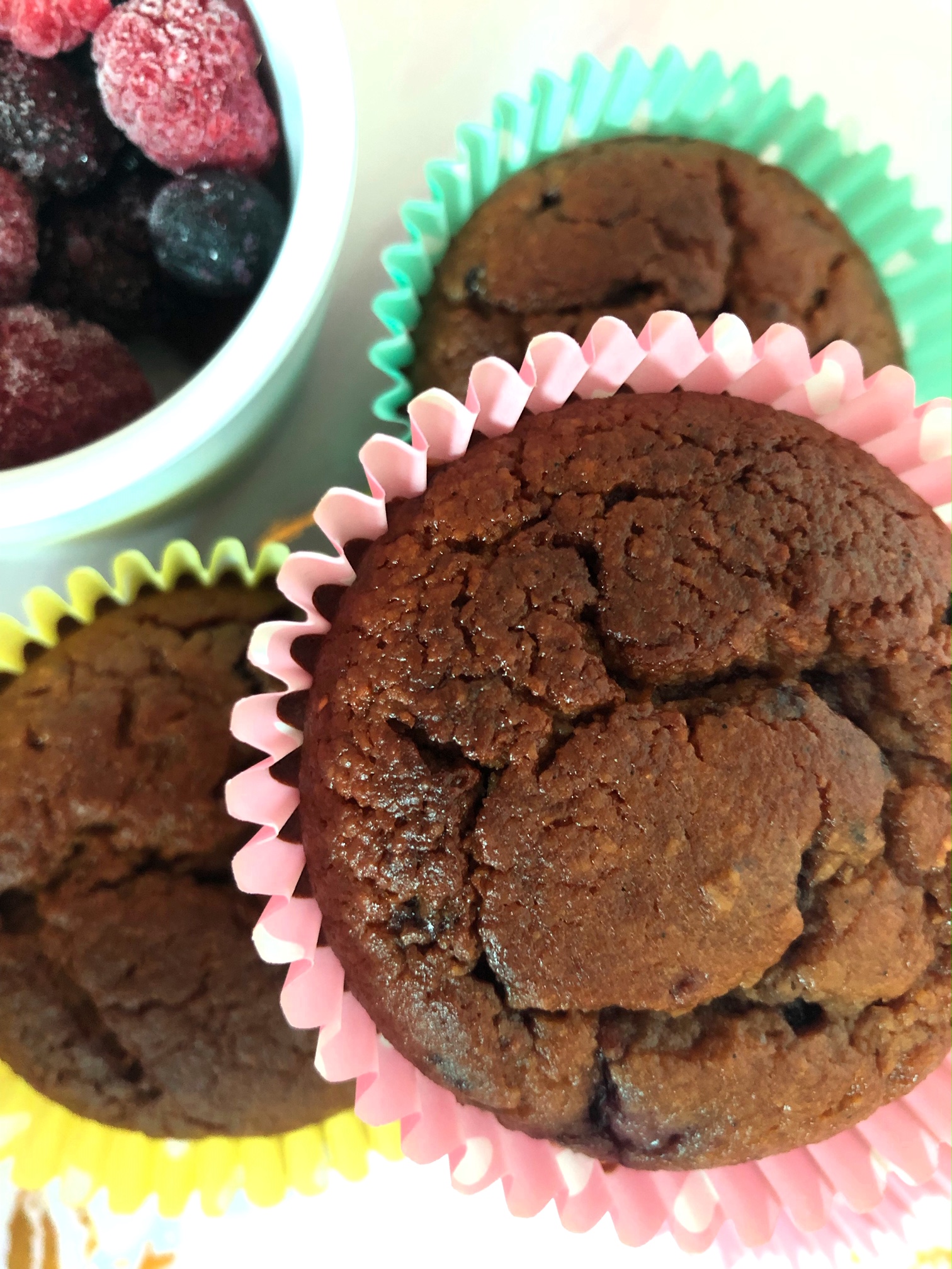 Mixed Berry and Yoghurt Muffins; Super easy, super delicious and healthy! What more could you ask for in a muffin?