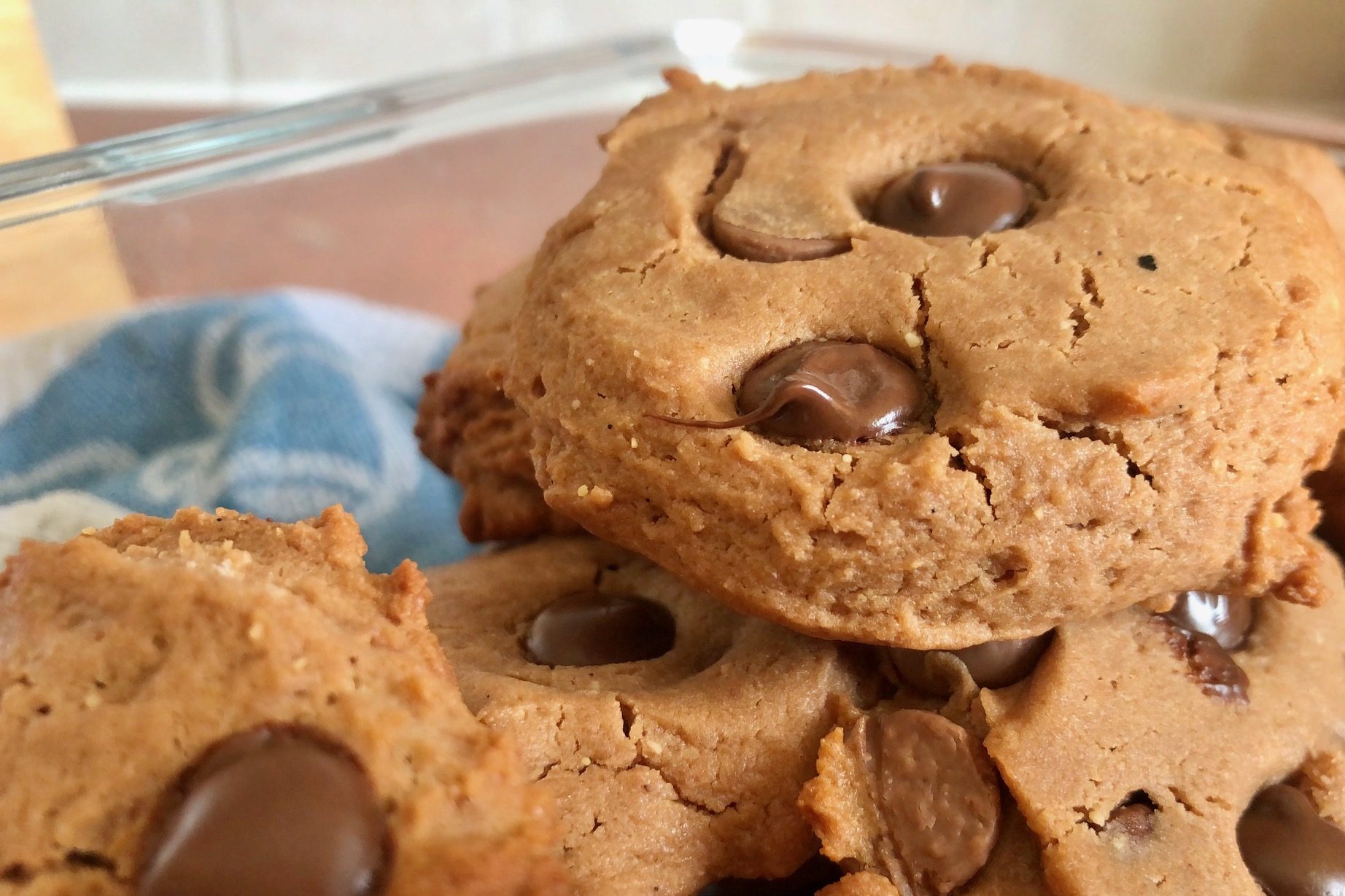 Triple Chocolate and Peanut Butter Cookies